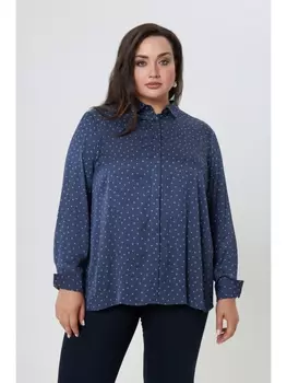 Блузка Прямая блуза из вискозы арт.3463