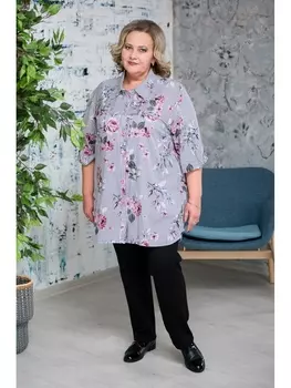 Блузка Рубашка Цветок