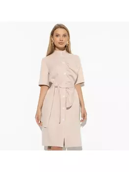 Блузка Счастье свободы (beige, с поясом)