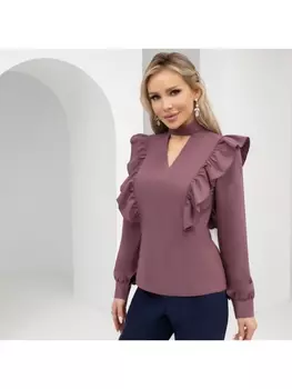 Блузка Скромное обаяние (аметист)