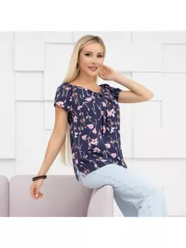 Блузка Стильная статистика (лилия)