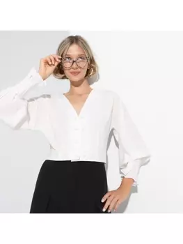 Блузка Стильный диалог (вайт)