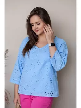 Блузка ТБ-87 голубой