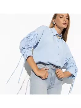 Блузка Успешный фэшн (blue)