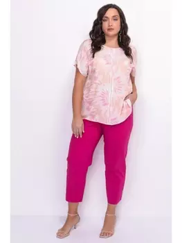 Блузка Вискозная блуза с мережкой арт.3298