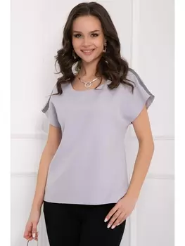 Блузка ВИТАЛИНА (ДАРК ГРЭЙ)