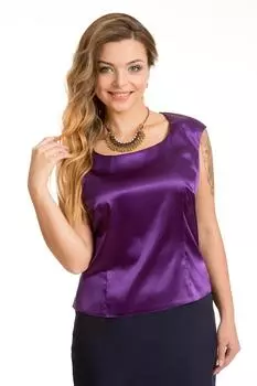 Блузки, рубашки 2в49фиол.