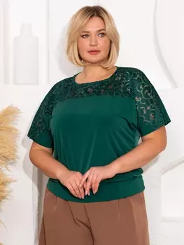 Блузки, рубашки бл_кружево2_07зел