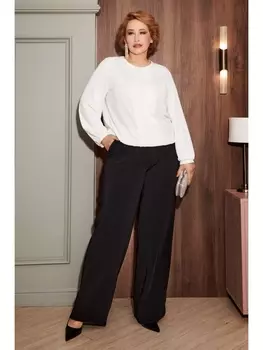 Блузки, рубашки Блуза из крепа на ножке арт.3406