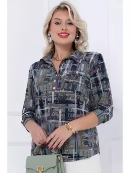 Блузки, рубашки БЛУЗКА ДОРОТЕЯ (ОЛИВЕ)