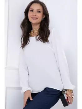 Блузки, рубашки БЛУЗКА ГАСПЕРИНА (ВАЙТ)