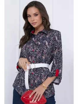 Блузки, рубашки БЛУЗКА МОНТАЛЕ (ПЭЙСЛИ РЭД)