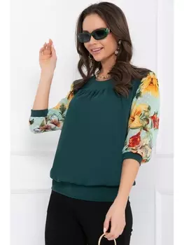 Блузки, рубашки БЛУЗКА САЛЬВЕ (ЭМЕРАЛЬД)