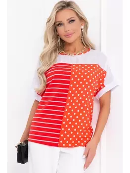 Блузки, рубашки БЛУЗКА СИНИО (ВАЙТ РЕД)