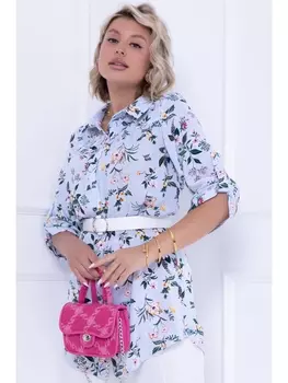 Блузки, рубашки БЛУЗКА ТРИЕСТЕ (ЛАЙТ БЛУ)