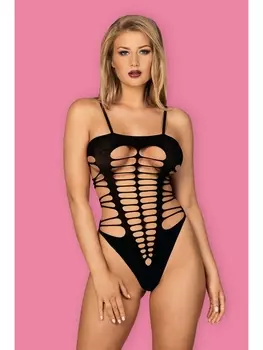 Боди B 122 teddy Black