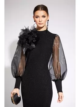 Броши 0021 черный