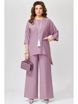 Брючные костюмы 1082 розовый