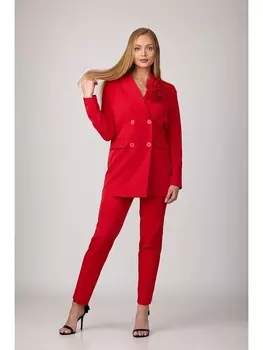 Брючные костюмы 1085/4 красный