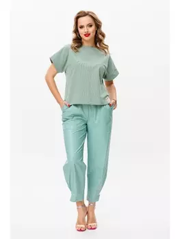 Брючные костюмы 1090 мята