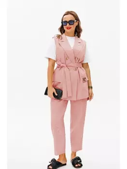 Брючные костюмы 1109 пыльная роза