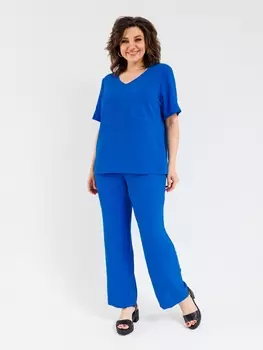 Брючные костюмы 111-2 василек