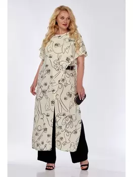 Брючные костюмы 1131 молоко