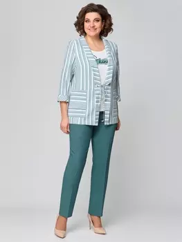 Брючные костюмы 1133-2 изумруд