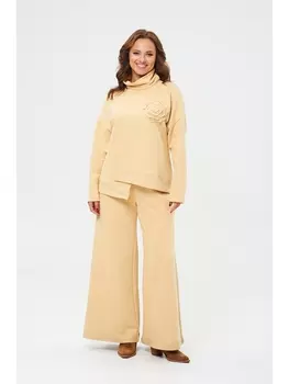 Брючные костюмы 1152 слоновая кость