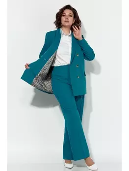Брючные костюмы 1155 морская волна