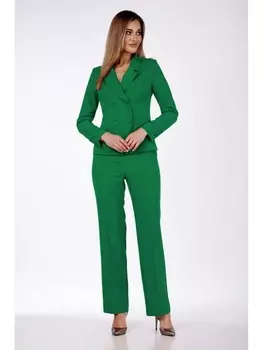 Брючные костюмы 1177 зеленый