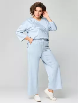 Брючные костюмы 1178 голубой