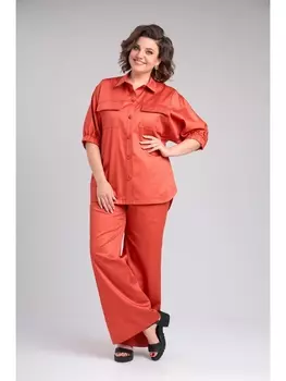 Брючные костюмы 1178 терракот