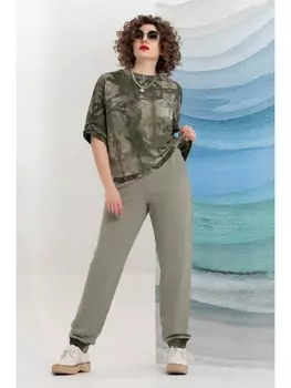 Брючные костюмы 1181 хакки