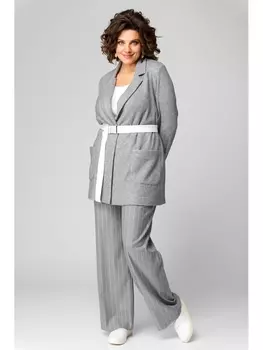 Брючные костюмы 1189 серый