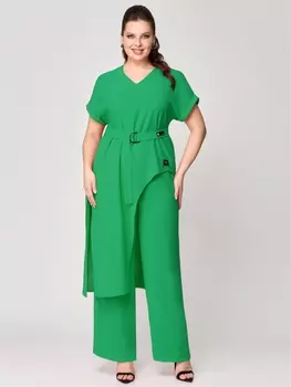 Брючные костюмы 1189 зеленый