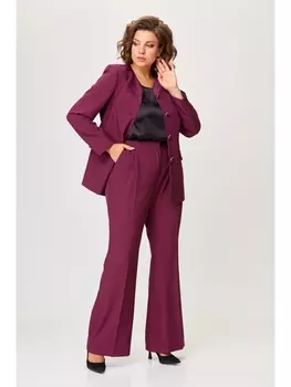Брючные костюмы 1205 винный