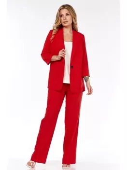 Брючные костюмы 1208 красный