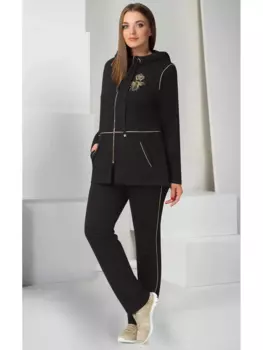 Брючные костюмы 1209-1 черный