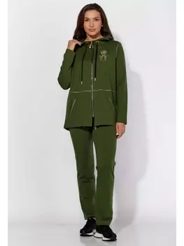 Брючные костюмы 1209-1 олива