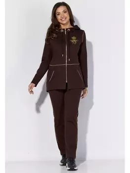 Брючные костюмы 1209-1 шоколад