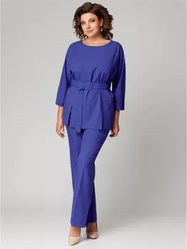 Брючные костюмы 1211 фиалка