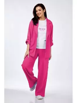 Брючные костюмы 1211 фуксия