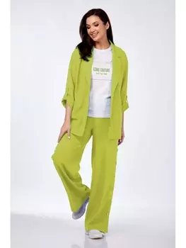 Брючные костюмы 1211 салат