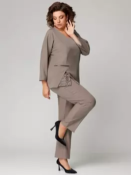 Брючные костюмы 1213 беж