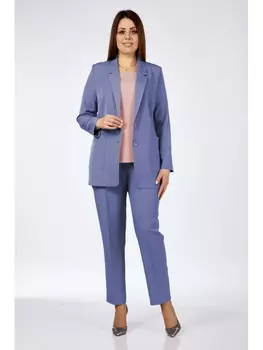 Брючные костюмы 1213 голубой