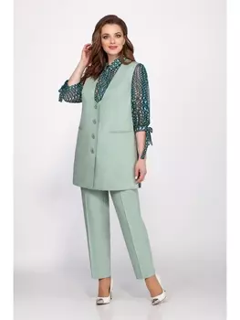 Брючные костюмы 1214 мята