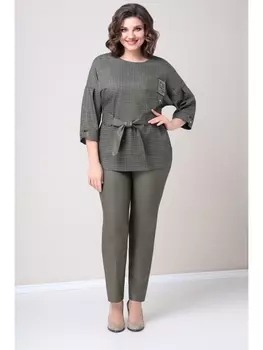 Брючные костюмы 1217 хаки