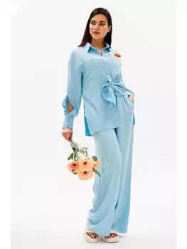 Брючные костюмы 121 голубой