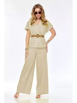 Брючные костюмы 1244 беж